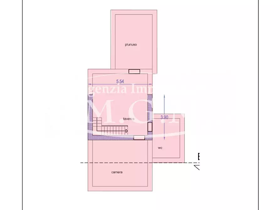 Immagine 48 di Villetta a schiera in vendita  a Calcinaia