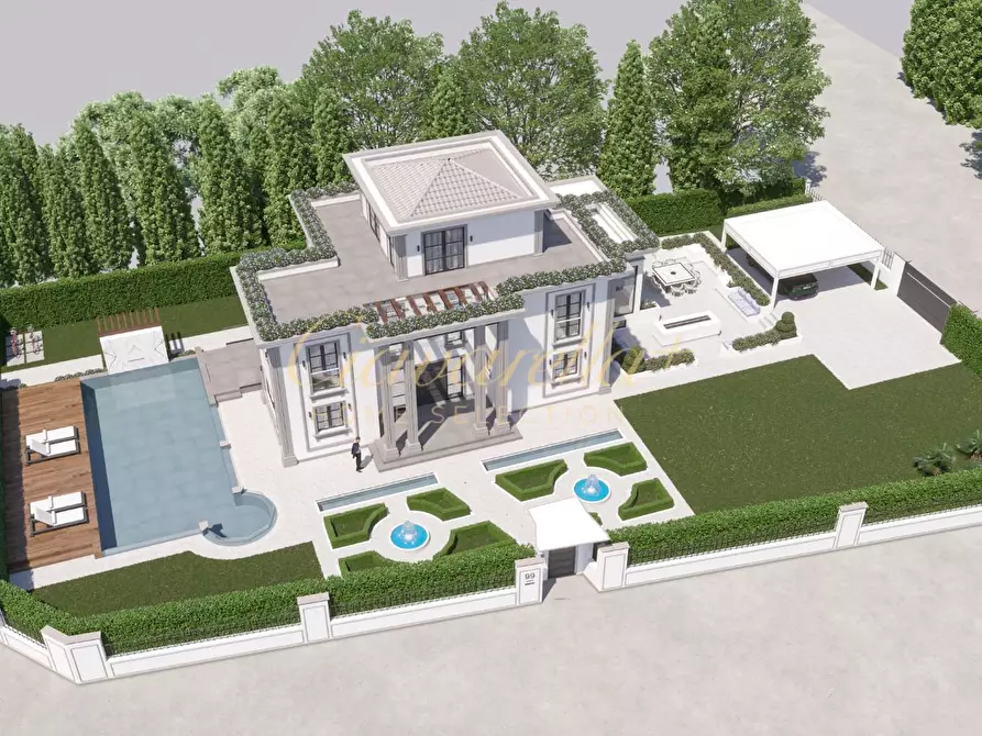 Immagine 3 di Villa in vendita  a Forte Dei Marmi