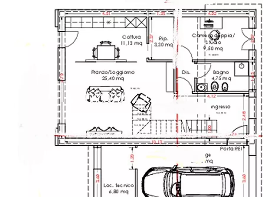 Immagine 6 di Casa semindipendente in vendita  a Siena