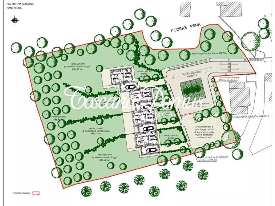 Immagine 4 di Casa semindipendente in vendita  a Siena