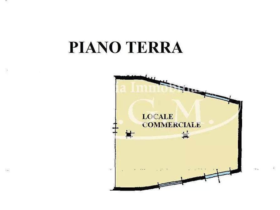 Immagine 2 di Locale commerciale in affitto  a Santa Maria A Monte