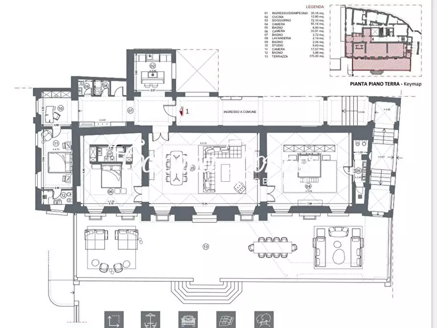 Immagine 25 di Appartamento in vendita  a Fiesole