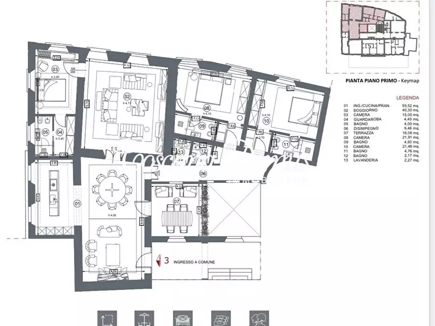 Immagine 26 di Appartamento in vendita  a Fiesole