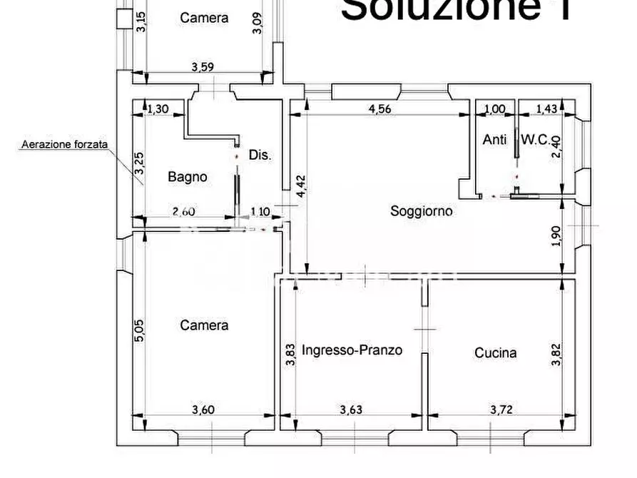 Immagine 2 di Appartamento in vendita  a Viareggio