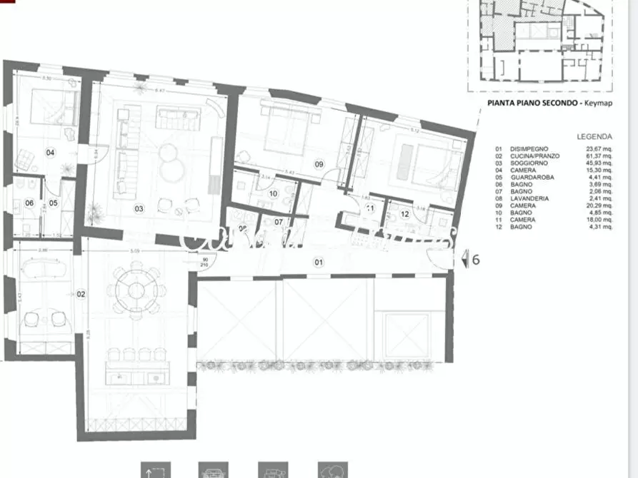 Immagine 21 di Appartamento in vendita  a Firenze