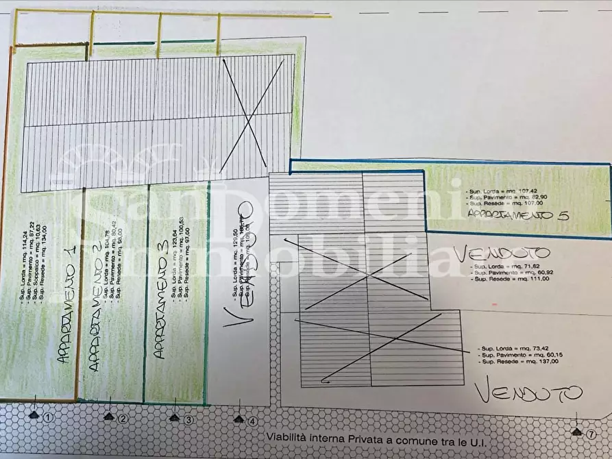 Immagine 4 di Villetta a schiera in vendita  a Cascina