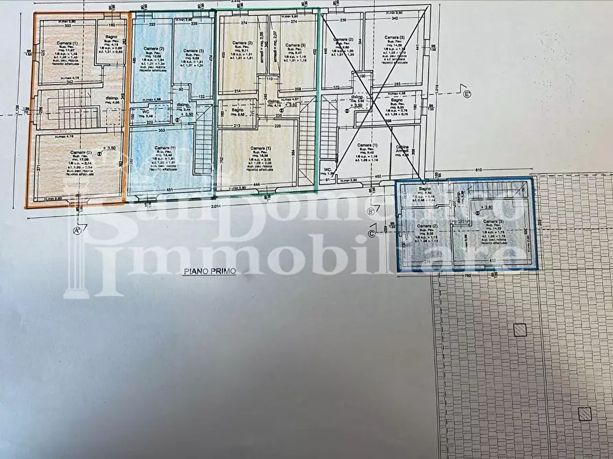 Immagine 3 di Villetta a schiera in vendita  a Cascina