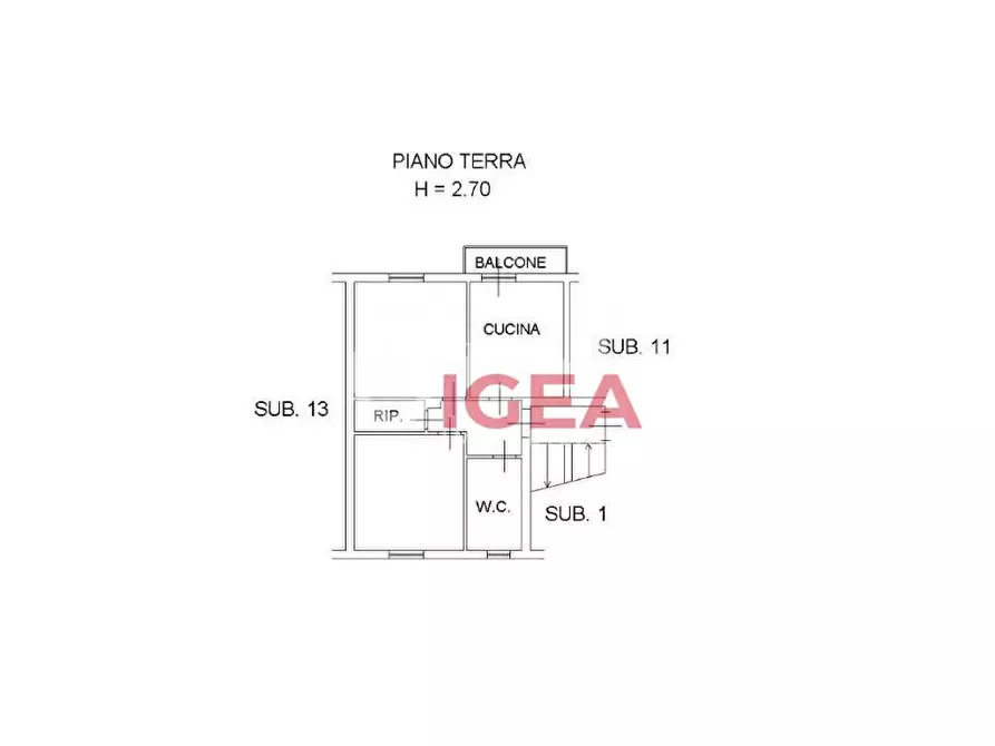 Immagine 30 di Appartamento in vendita  a Colle Di Val D'elsa