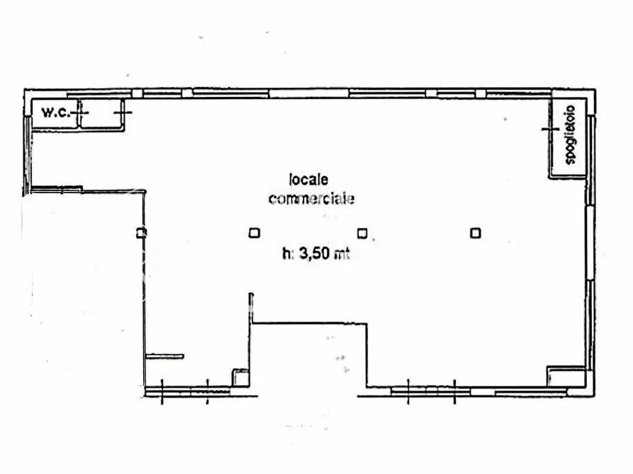 Immagine 1 di Locale commerciale in affitto  a Santa Maria A Monte