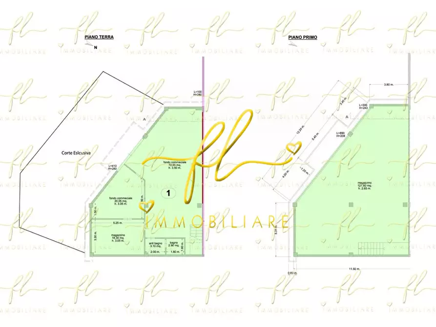 Immagine 2 di Capannone industriale in vendita  a Cecina