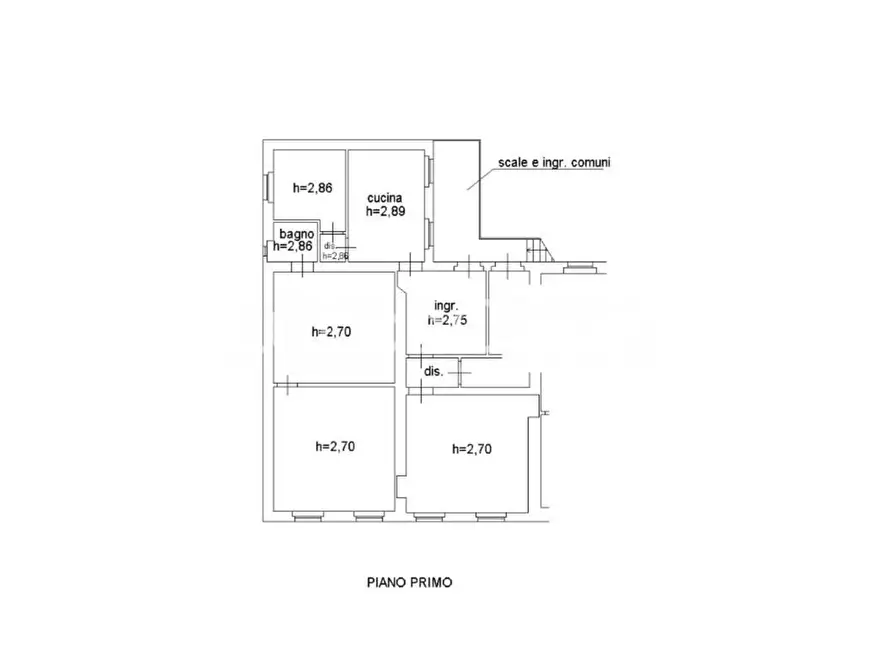 Immagine 1 di Appartamento in vendita  a Lucca