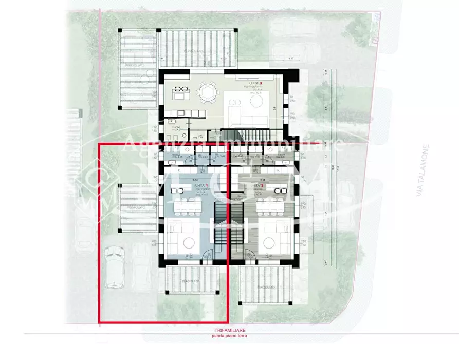 Immagine 13 di Casa trifamiliare in vendita  a Pisa