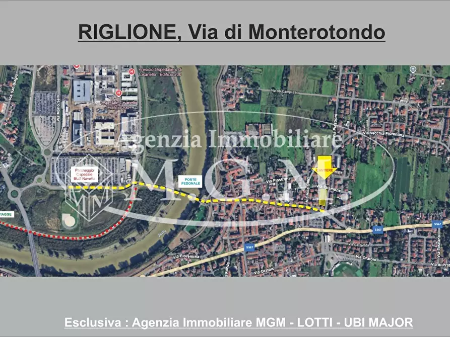 Immagine 15 di Casa trifamiliare in vendita  a Pisa
