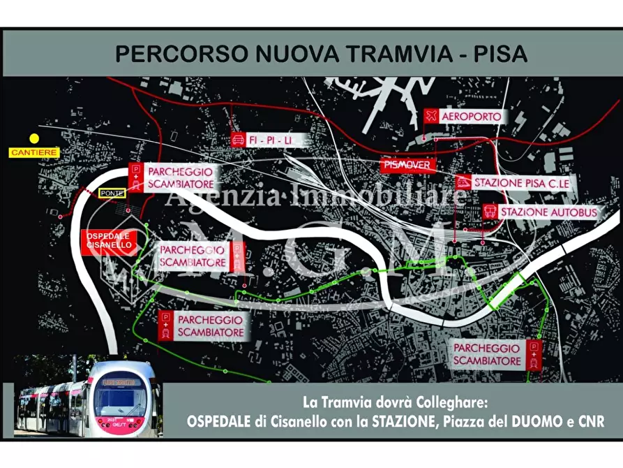 Immagine 21 di Casa trifamiliare in vendita  a Pisa