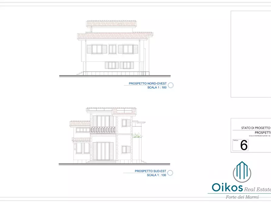 Immagine 11 di Villa in vendita  a Forte Dei Marmi