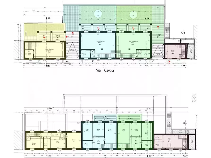 Immagine 19 di Casa trifamiliare in vendita  a Calcinaia