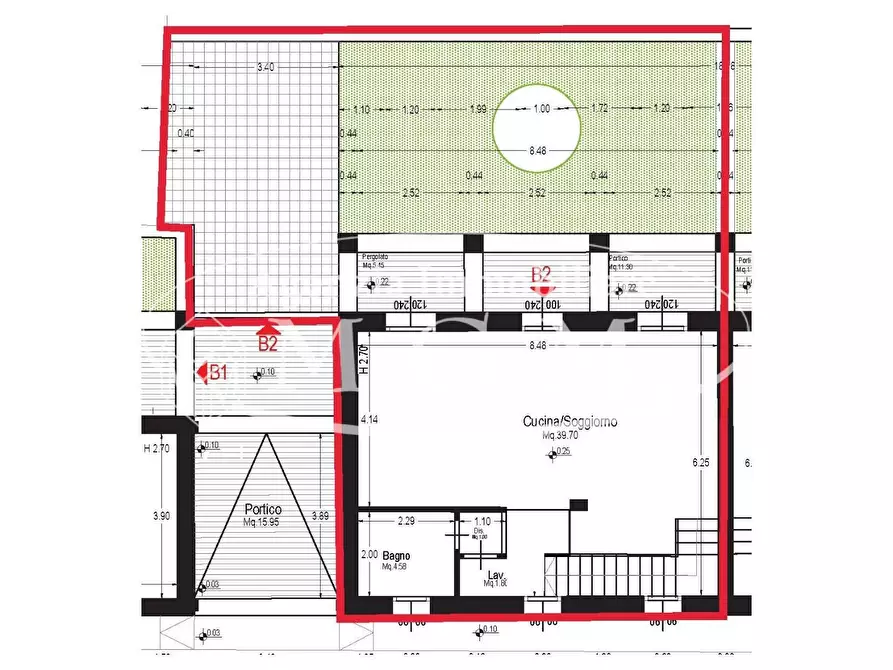 Immagine 18 di Villetta a schiera in vendita  a Calcinaia