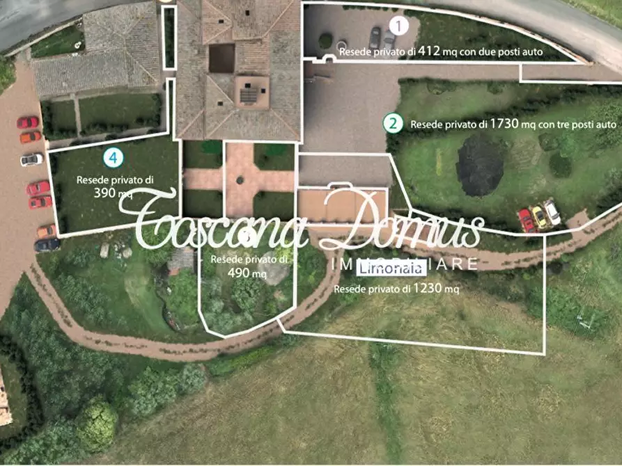 Immagine 6 di Porzione di casa in vendita  a Sovicille