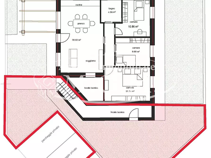 Immagine 5 di Appartamento in vendita  a Bientina