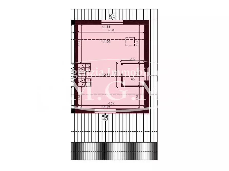 Immagine 6 di Villetta a schiera in vendita  a Buti