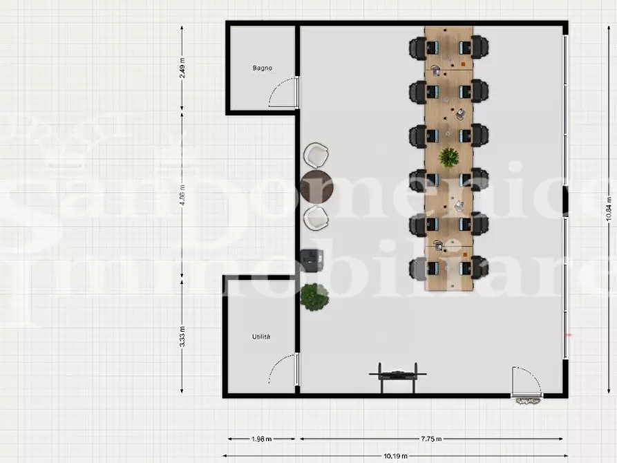 Immagine 3 di Ufficio in affitto  a Pisa
