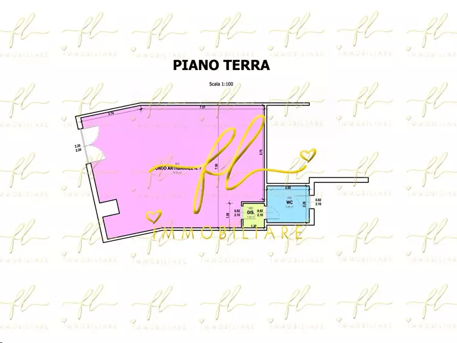 Immagine 1 di Locale commerciale in vendita  a Cecina