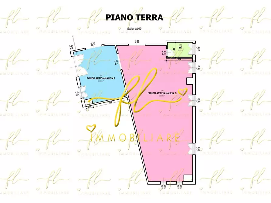 Immagine 1 di Locale commerciale in vendita  a Cecina