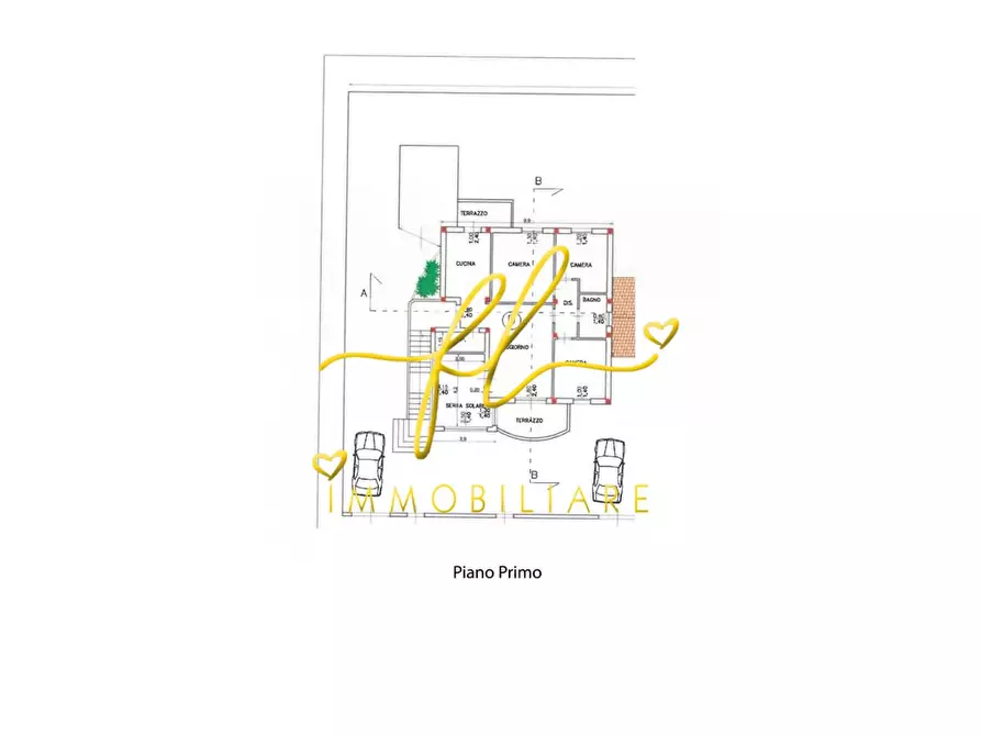 Immagine 9 di Appartamento in vendita  a Cecina