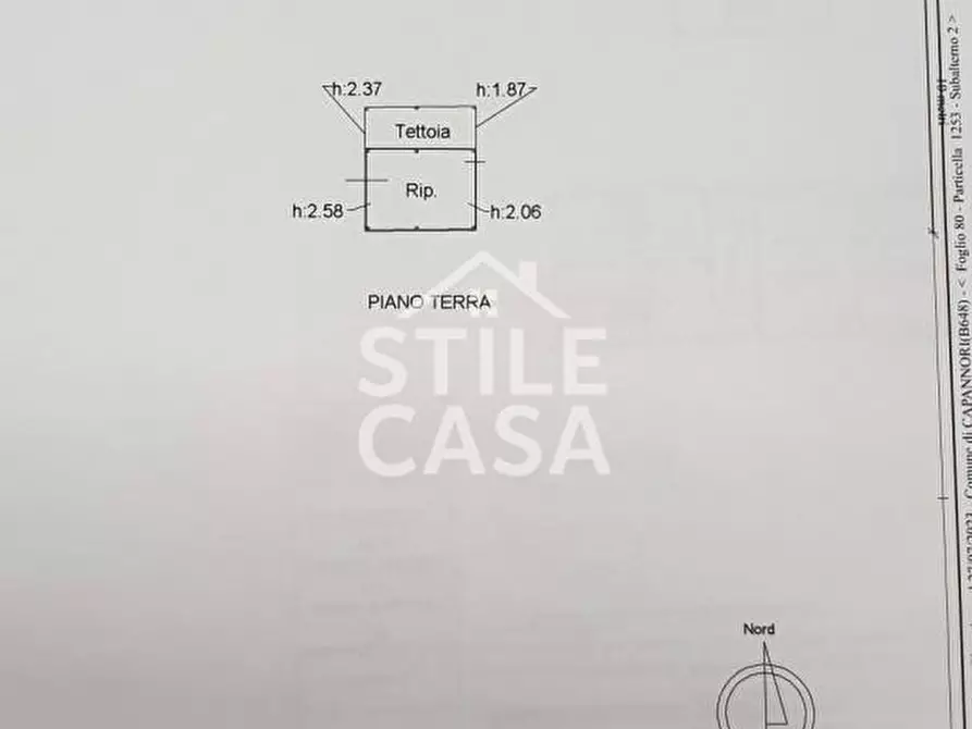 Immagine 9 di Casa semindipendente in vendita  a Capannori