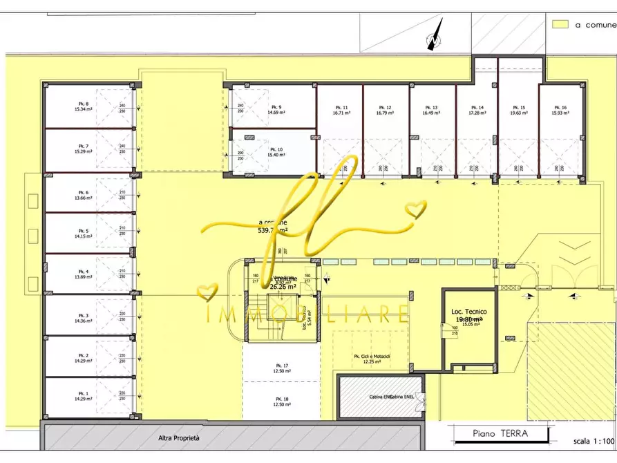 Immagine 10 di Appartamento in vendita  a Cecina