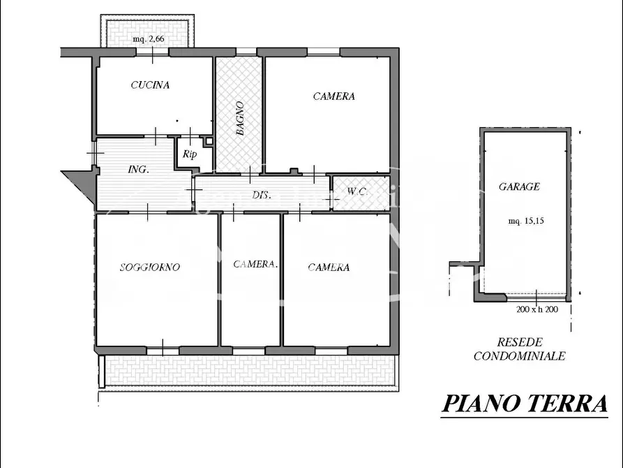 Immagine 55 di Mansarda in vendita  a Pontedera