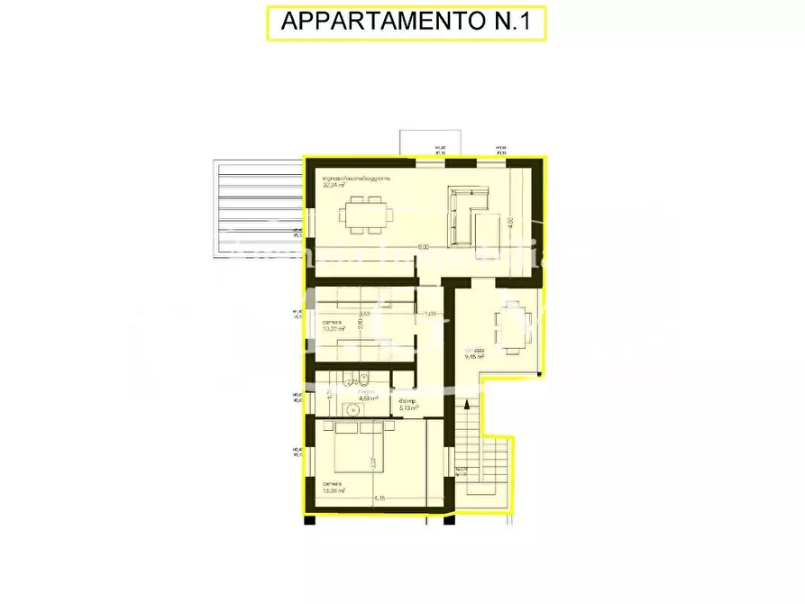 Immagine 11 di Appartamento in vendita  a Buti