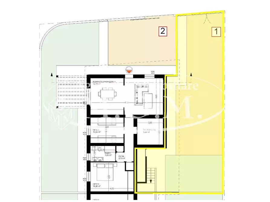 Immagine 12 di Appartamento in vendita  a Buti