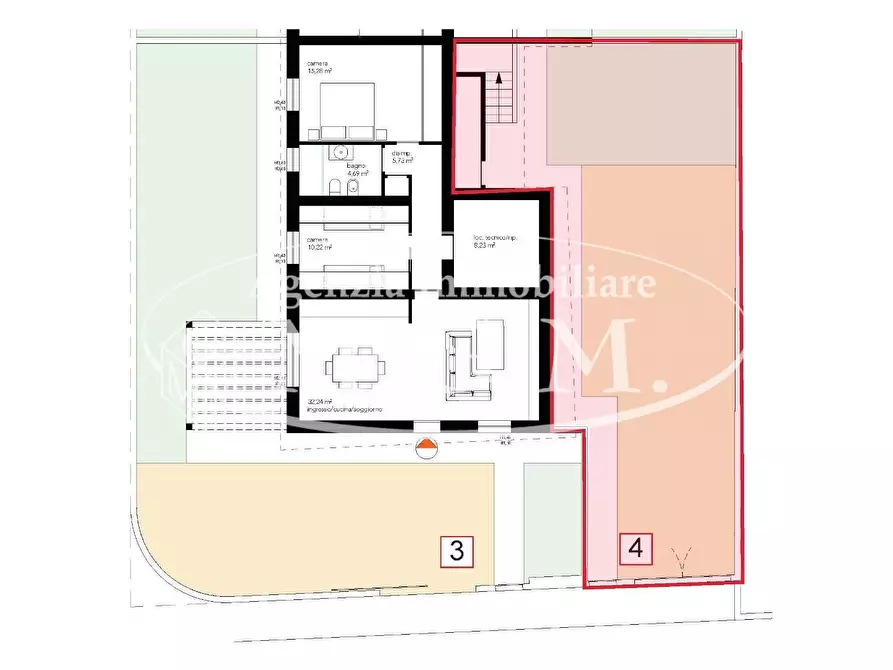 Immagine 12 di Appartamento in vendita  a Buti