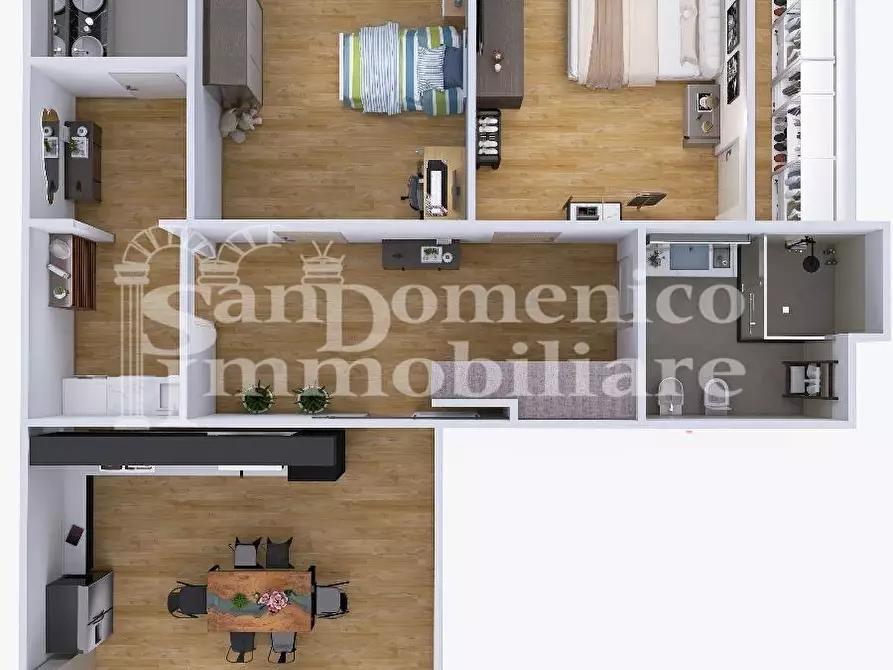 Immagine 16 di Appartamento in vendita  a Cascina