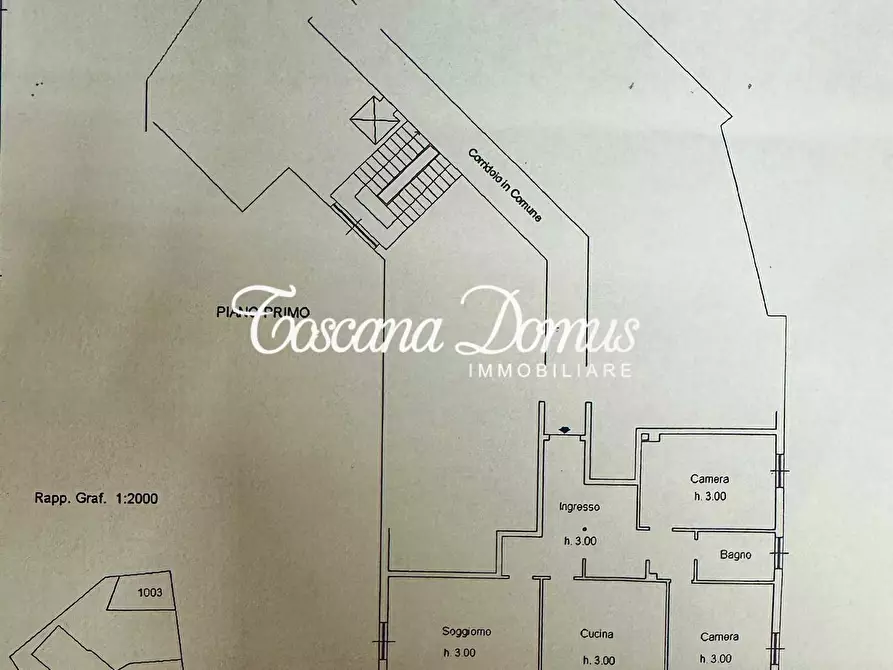 Immagine 8 di Appartamento in vendita  a Siena