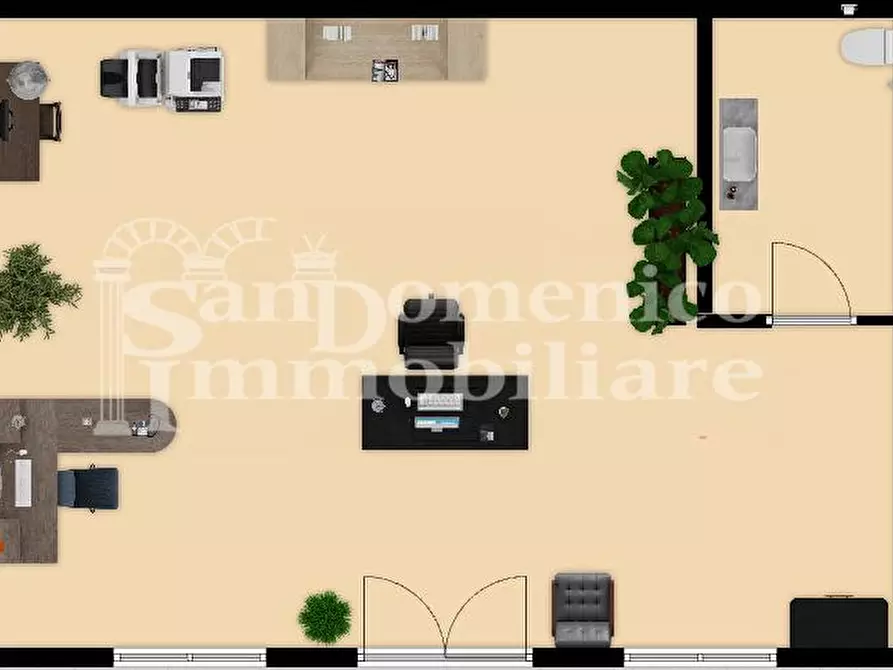 Immagine 1 di Attività artigianale in affitto  a Cascina