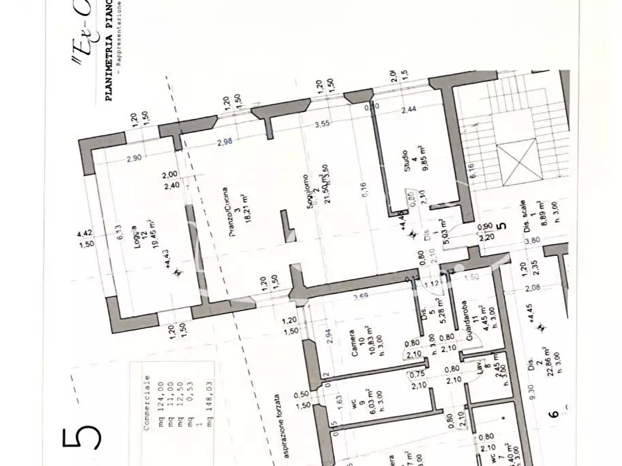 Immagine 6 di Appartamento in vendita  a Pontedera