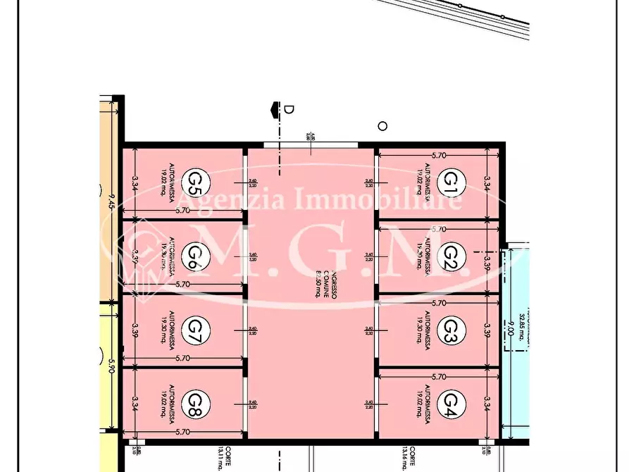 Immagine 13 di Garage in vendita  a Bientina