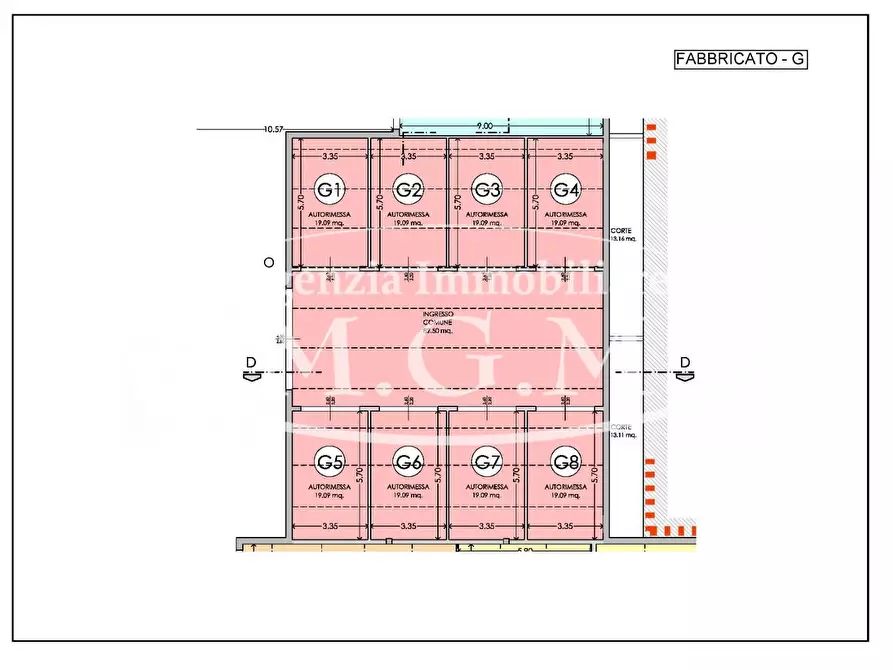 Immagine 1 di Garage in vendita  a Bientina