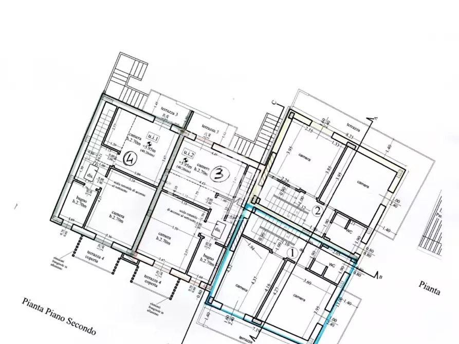 Immagine 6 di Villetta a schiera in vendita  a Campi Bisenzio