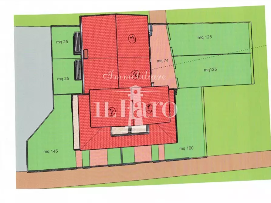 Immagine 3 di Villetta a schiera in vendita  a Campi Bisenzio