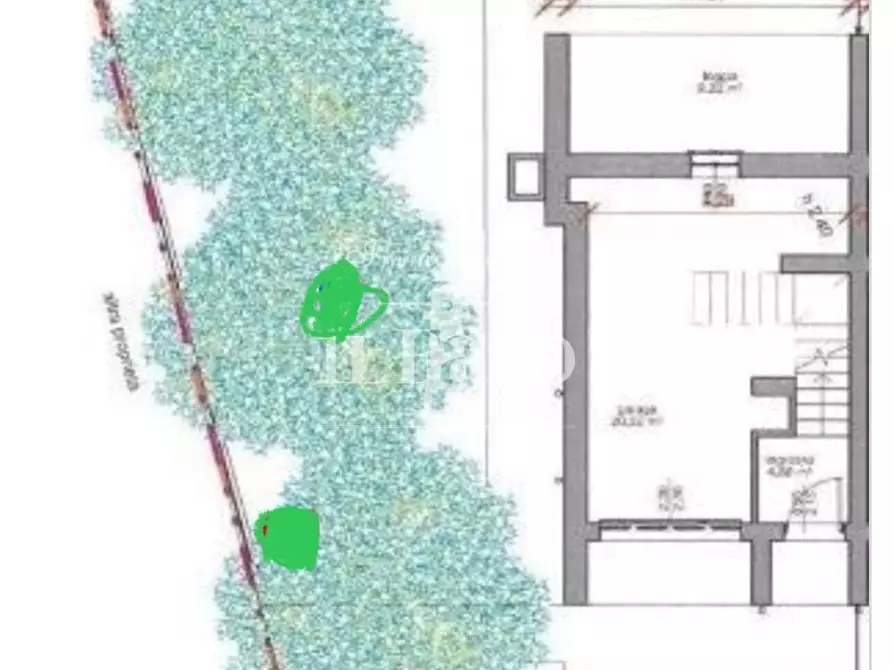 Immagine 7 di Villetta a schiera in vendita  a Campi Bisenzio