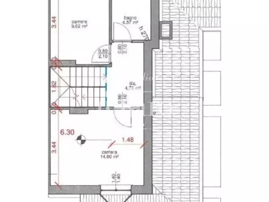 Immagine 9 di Villetta a schiera in vendita  a Campi Bisenzio