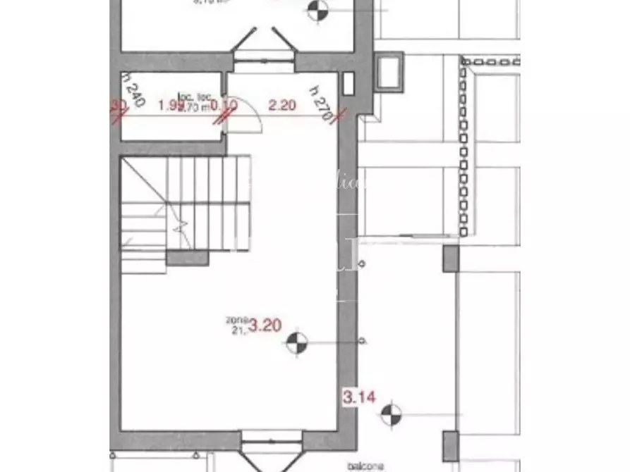 Immagine 6 di Villetta a schiera in vendita  a Campi Bisenzio
