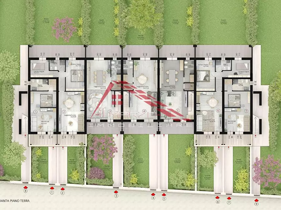 Immagine 2 di Appartamento in vendita  a Pisa