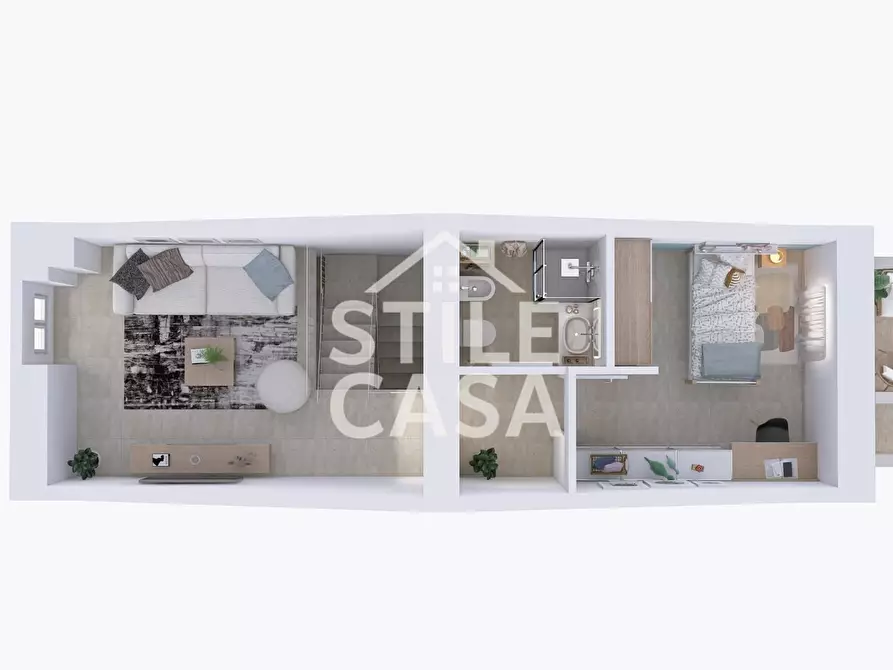 Immagine 9 di Terratetto in vendita  a Lucca