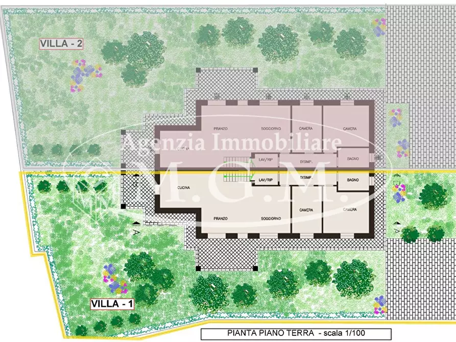 Immagine 21 di Villa in vendita  a Calcinaia