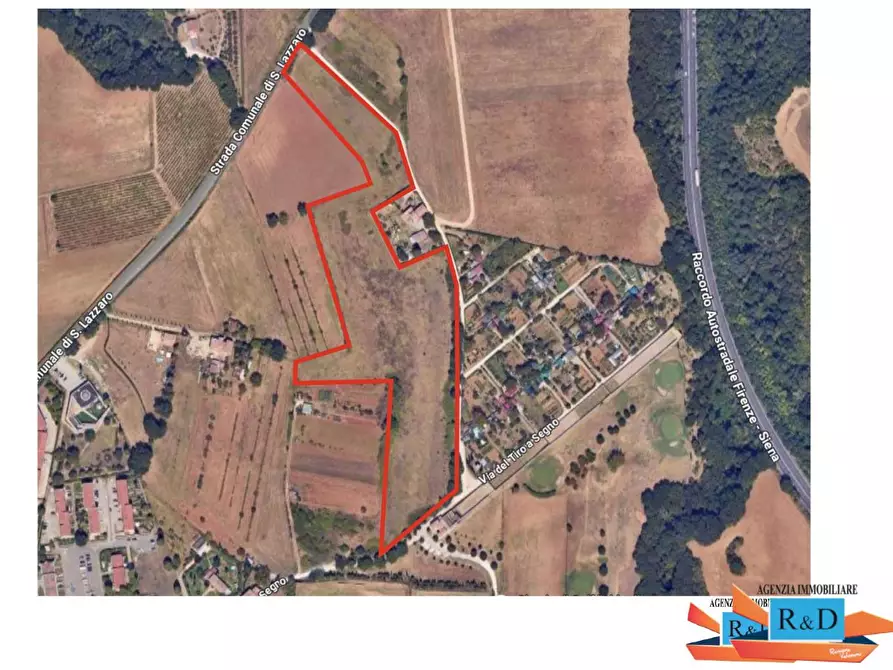 Immagine 1 di Terreno agricolo in vendita  a Colle Di Val D'elsa