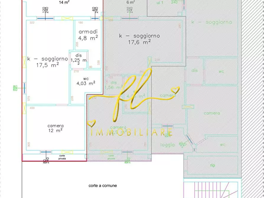 Immagine 4 di Appartamento in vendita  a Cecina